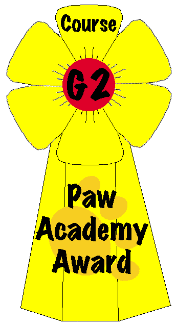 Course G2 - Paw Academy Award
